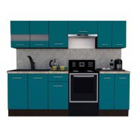 Bucatarie MARINA NEW B 240 Wenge / Decor 0245